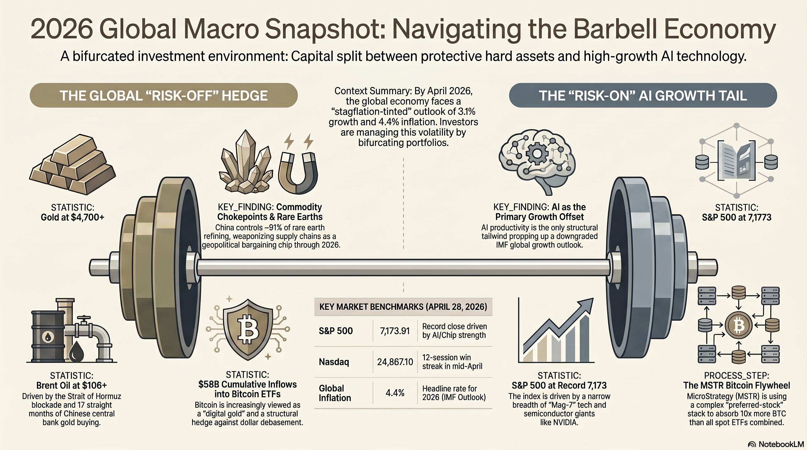 A market snapshot chart for April 28, 2026.